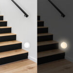 Veilleuse led avec d�tecteur mouvement & cr�puscule