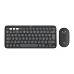 Logitech 920 - 012214, sans fil, rf sans fil + bluetooth, commutateur de touche � ciseaux �, azerty, ...