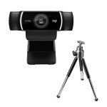 Logitech c922 pro stream webcam, 1920 x 1080 pixels, full hd, 60 ips, 1280x720@60fps, 1920x1080@30fps, ...