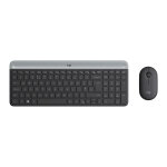 Logitech ensemble clavier - souris sans fil mk470 - noir Logitech ensemble clavier - souris sans fil mk470 - noir