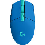 Logitech g g305, droitier, optique, rf sans fil + bluetooth, 12000 dpi, 1 ms, bleu 910 - 006015