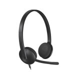 Logitech h340 usb computer headset avec audio numrique, avec fil, bureau / centre d'appels, 20 - 20000 ...