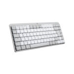 Logitech mx mechanical mini for mac, sans fil, bluetooth, clavier m�canique, azerty, led, gris, blanc ...