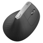 Logitech mx souris verticale - usb, bluetooth, 2. 4 ghz - graphite