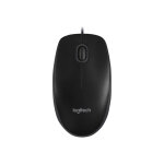 Logitech souris filaire optique ambidextre 3 boutons b100 - usb - noir Logitech souris filaire optique ambidextre 3 boutons b100 - usb - noir