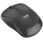 Logitech souris sans fil m240 ambidextre - 3 boutons - bluetooth + rec�pteur usb - a logi - bolt - graphite ...