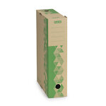 Lot de 10 - raja bote archives carton recycl - dos 8 cm - kraft