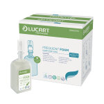 Lucart cartouches savon mousse hypoallergnique lucart 1 l, lot de 6