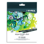 Lyra groove lyra etui carton 12 feutres aquabrush duo double pointe (fine & pinceau) couleurs assorties ... Lyra groove lyra etui carton 12 feutres aquabrush duo double pointe (fine & pinceau) couleurs assorties ...
