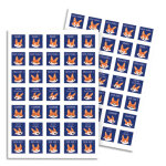 Maildor sachet de 20 planches de bon points renards, soit 700 stickers - format : 14, 8 x 21 cm