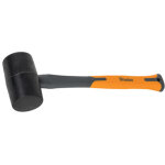 Maillet en caoutchouc, 450 g, anthracite / orange
