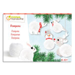 Avenue mandarine boîte créative, pompons à suspendre, 5 animaux 3d, 2 pelotes de laine, 2 demi - cercles. ... Avenue mandarine boîte créative, pompons à suspendre, 5 animaux 3d, 2 pelotes de laine, 2 demi - cercles. ...