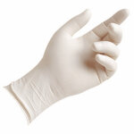 Mapa gants nitrile non poudrs solo 987 - blanc - taille 9 - bote de 100