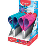 Maped ciseaux pulse soft, longueur: 130 mm, présentoir de 24 Maped ciseaux pulse soft, longueur: 130 mm, présentoir de 24