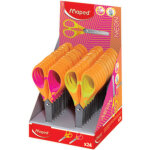 Maped ciseaux pulse soft neon, 130 mm, présentoir de 24 Maped ciseaux pulse soft neon, 130 mm, présentoir de 24