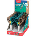 Maped ciseaux security 13 cm smiling planet, composé à 50% de fibres de bois fsc, livré en présentoir ... Maped ciseaux security 13 cm smiling planet, composé à 50% de fibres de bois fsc, livré en présentoir ...