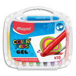 Maped color'peps - 10 crayons de couleur aquarellables cire Maped color'peps - 10 crayons de couleur aquarellables cire