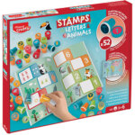 Maped creativ coffret 52 tampons 'lettres & animaux'