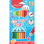 Maped my first crayons de couleur color'peps jumbo, �tui 24