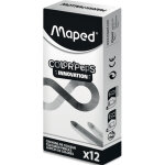 Maped pochette de 12 crayons de couleur infinity marshmallow. corps creux et pointe biseaute