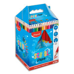 Maped schoolpack 144 crayons de couleur schoolpeps assortis Maped schoolpack 144 crayons de couleur schoolpeps assortis