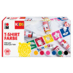 Marabu kids peinture pour tissu 't - shirt farbe', set de 6 Marabu kids peinture pour tissu 't - shirt farbe', set de 6