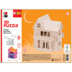 Marabu kids puzzle 3d 'maison de r�ve', 33 pi�ces