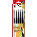 Marabu kit de pinceau de modlage, pointe en silicone