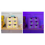 Marabu peinture phosporescente fluo glow in the dark stars