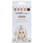 Marqueur ciao, kit de 5 + 1 'portrait 1'