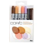 Marqueur ciao, kit de 7 'doodle kit peopel'