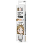 Marqueur ciao, set de 3 'mellow palette'
