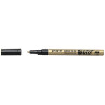 Marqueur permanent super color, pointe extra fine, or