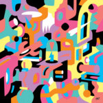 Marqueur � pigment, set de 8 'coloriage myst�re'