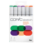 Marqueur sketch, kit de 6 'secondary tones'