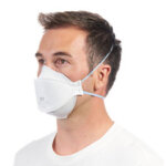 Masque respiratoire aura 9320 + ffp2, sans valve, lot de 5