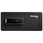 Master lock coffre - fort de scurit 25, 4 litres  ouverture biomtrique - noir