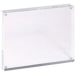 Maul cadre photo, (l)115 x (p)24 x (h)90 mm, transparent