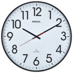 Horloge murale radiopilot�e maulclimb, diam�tre: 470 mm