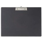 Maul porte - bloc en carton plastifi. format a3 paysage. coloris noir