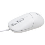 Mcl samar xtrememac xwh - wmo - 83, ambidextre, laser, usb type - c, 1600 dpi, argent, blanc xwh - wmo2 ...