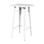 Meet paperflow table haute d'ext�rieur urban en acier - blanc