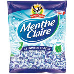 Menthe claire bonbons arômatisés à la menthe - paquet de 124 g Menthe claire bonbons arômatisés à la menthe - paquet de 124 g