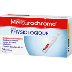 Mercurochrome sérum physiologique unidoses - boite de 30 doses de 5 ml Mercurochrome sérum physiologique unidoses - boite de 30 doses de 5 ml