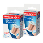Mercurochrome sparadrap mercurochrome prévention ampoules 2 m x 5 cm, 2 rouleaux Mercurochrome sparadrap mercurochrome prévention ampoules 2 m x 5 cm, 2 rouleaux