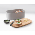 Bo�te � pain bready avec couvercle planche � pain
