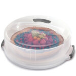 Cloche � g�teau ajustable et transportable