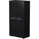 Meuble haut flore - l. 83 x h. 158 cm - 2 portes - frêne noir Meuble haut flore - l. 83 x h. 158 cm - 2 portes - frêne noir