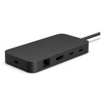 Microsoft surface usb4 dock, avec fil, usb4, 1000 mbit / s, noir, 60 hz, kensington ep2 - 19987