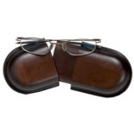 Mika etui à lunettes, grand, cuir, marron Mika etui à lunettes, grand, cuir, marron
